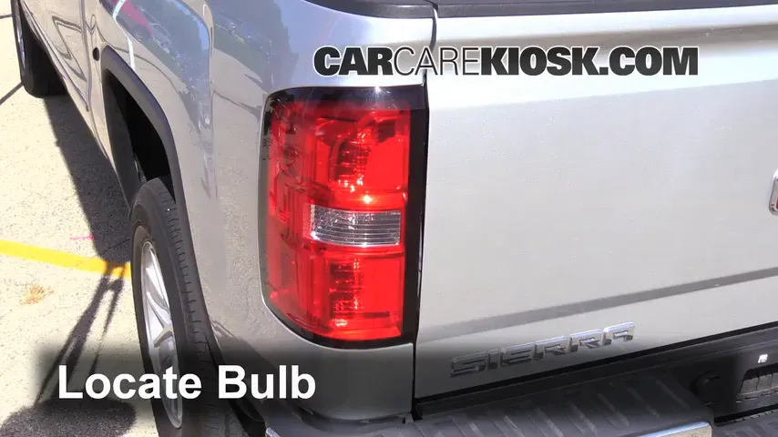 2014 GMC Sierra 1500 SLE 4.3L V6 FlexFuel Crew Cab Pickup Lights Reverse Light (replace bulb)
